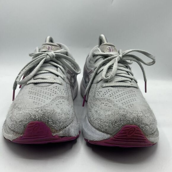 Asics Womens Gel Kayano 29 1012B272 Gray Purple Running Shoes Sneakers Size 11 - Picture 2 of 11